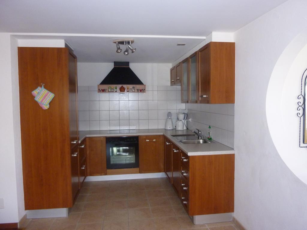 Ferienwohnung Haus Edelweiss Grächen Exterior foto